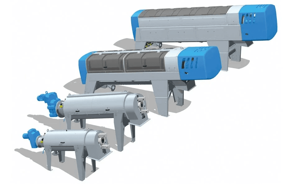 Máy Ép Bùn Trục Vít HUBER Screw Press Q-PRESS®
